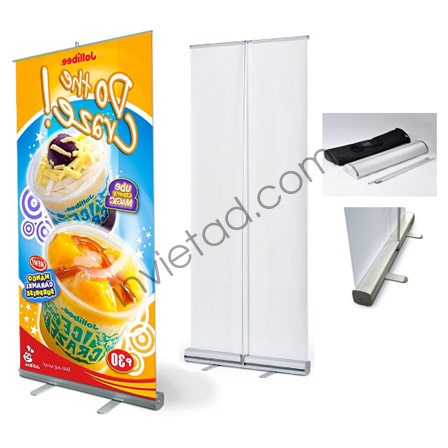 Standee cuon nhom tot 60x160cm