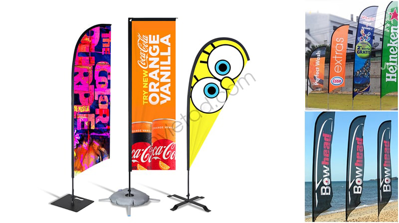 Cờ standee