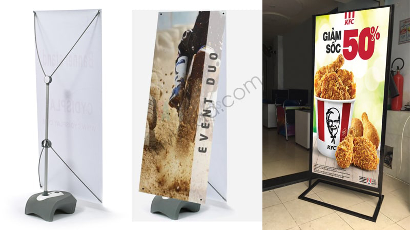 Standee ngoài trời