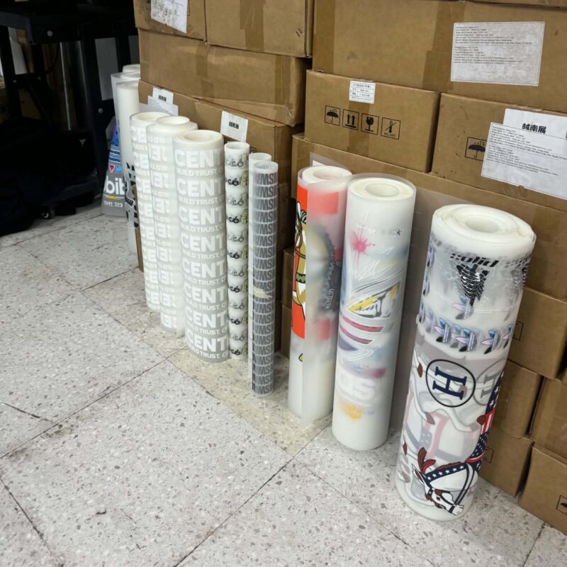 thành phẩm sau in